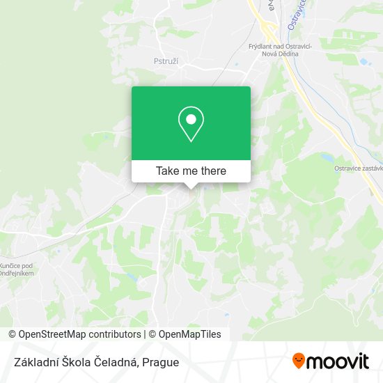 Základní Škola Čeladná map
