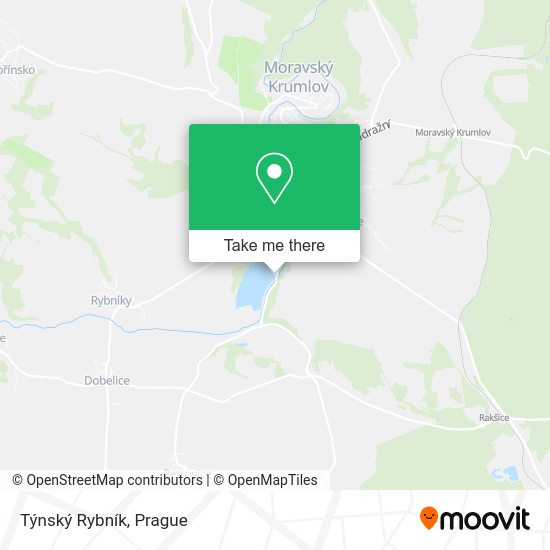 Týnský Rybník map