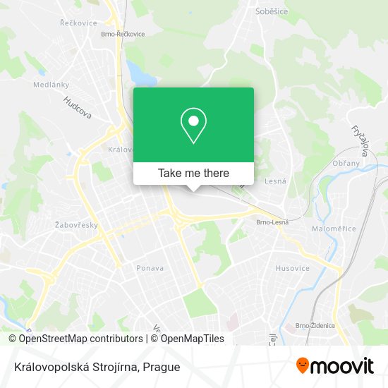 Královopolská Strojírna map