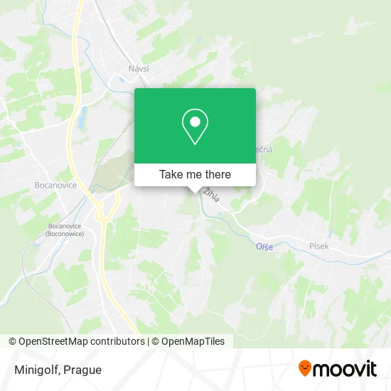Карта Minigolf
