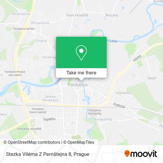 Stezka Viléma Z Pernštejna 8 map