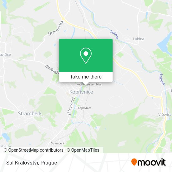 Sál Království map