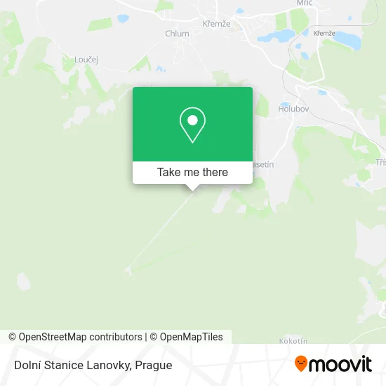 Карта Dolní Stanice Lanovky