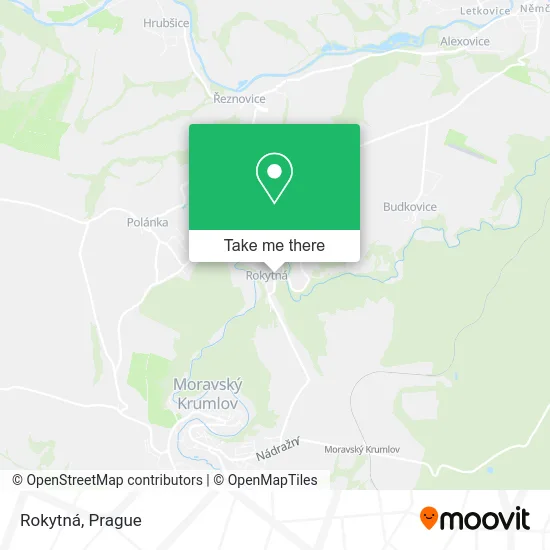 Карта Rokytná