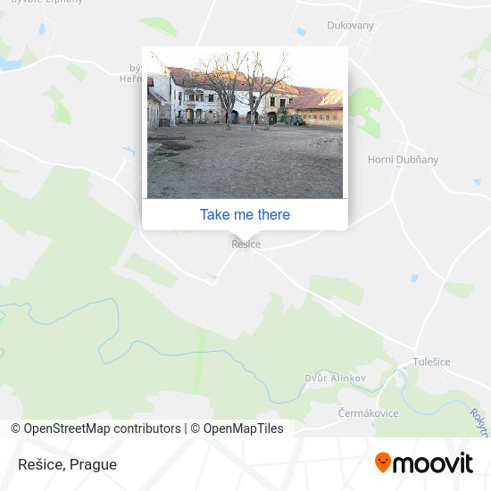 Карта Rešice
