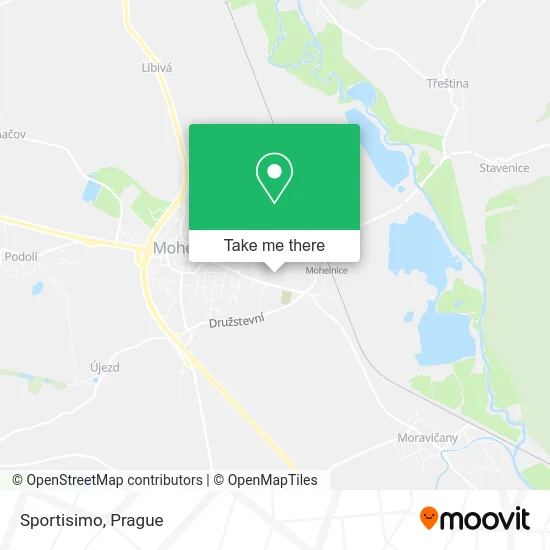 Карта Sportisimo
