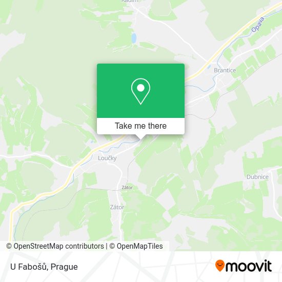 Карта U Fabošů