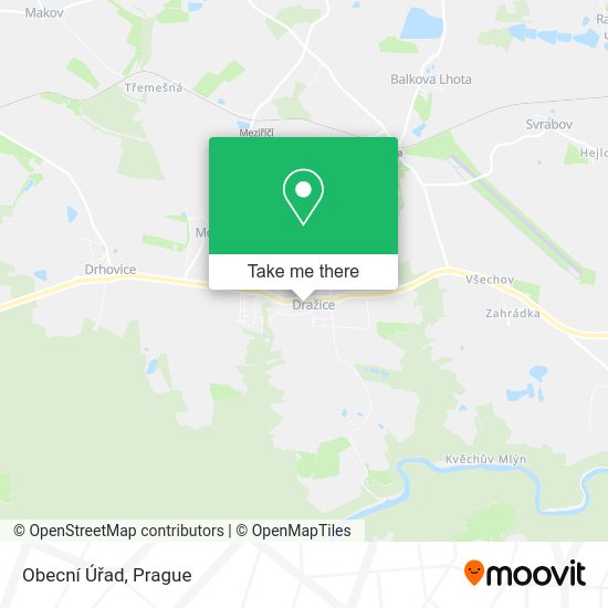 Obecní Úřad map