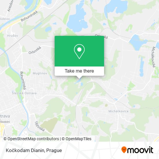 Карта Kočkodam Dianin
