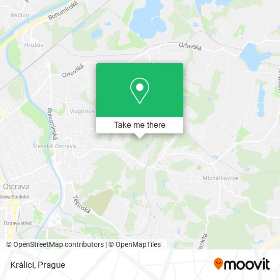 Králící map