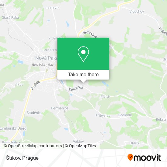 Карта Štikov