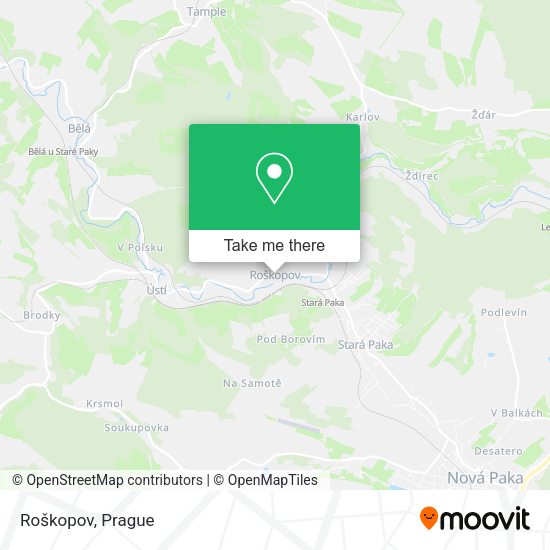 Карта Roškopov