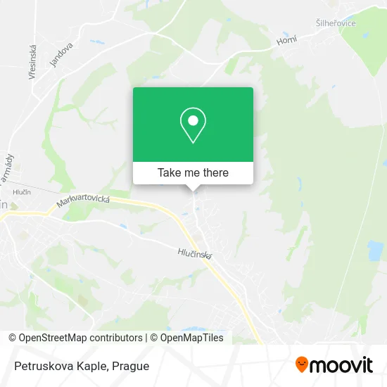 Карта Petruskova Kaple