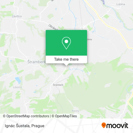 Карта Ignác Šustala