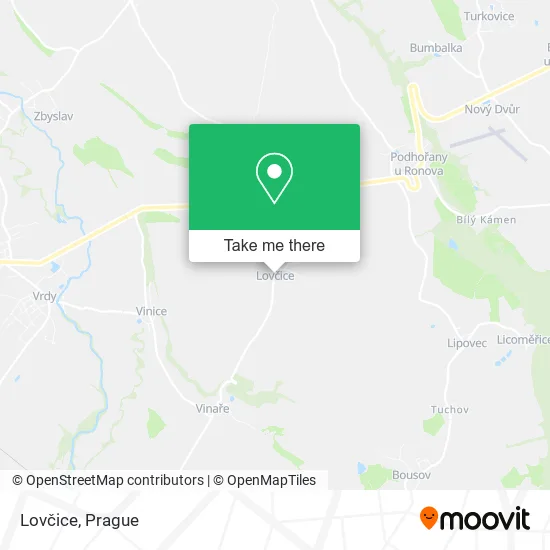Карта Lovčice