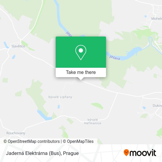 Карта Jaderná Elektrárna (Bus)