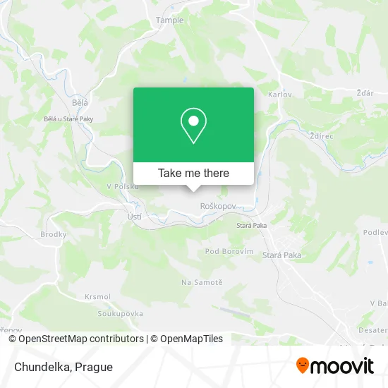 Карта Chundelka