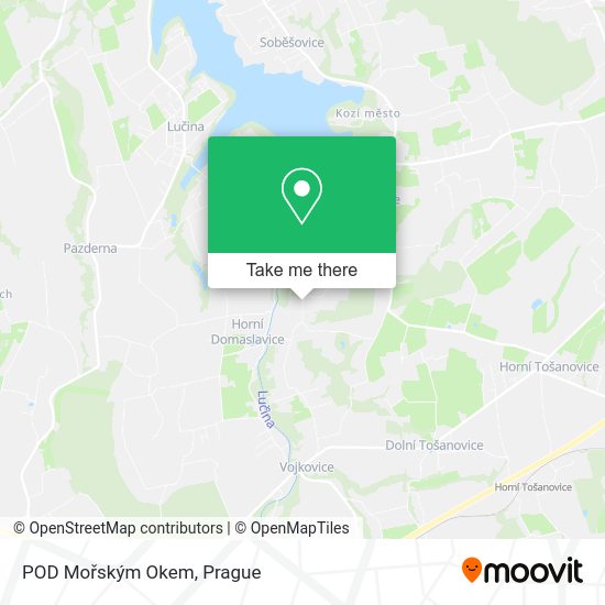 POD Mořským Okem map