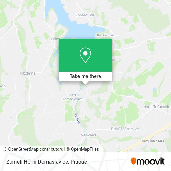 Zámek Horní Domaslavice map