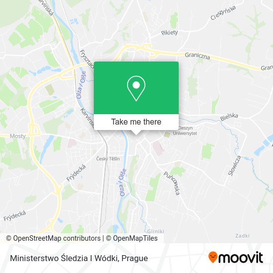 Ministerstwo Śledzia I Wódki map