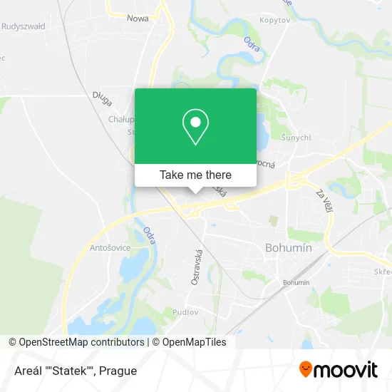 Карта Areál ""Statek""