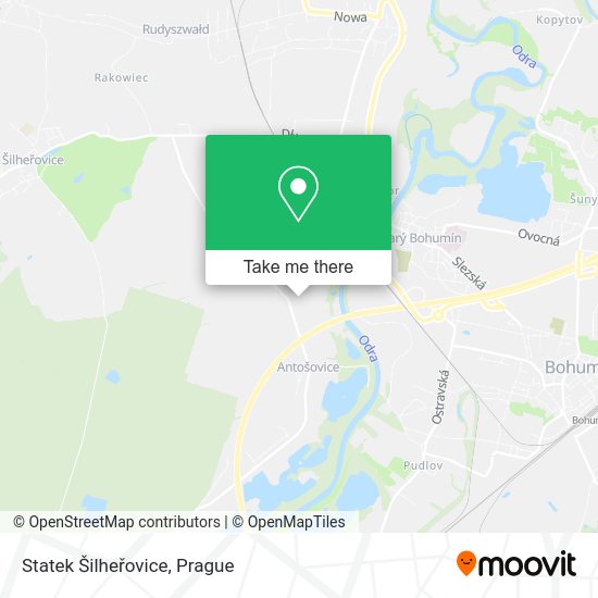 Statek Šilheřovice map