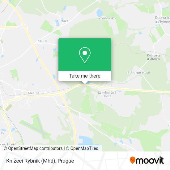 Knížecí Rybník (Mhd) map