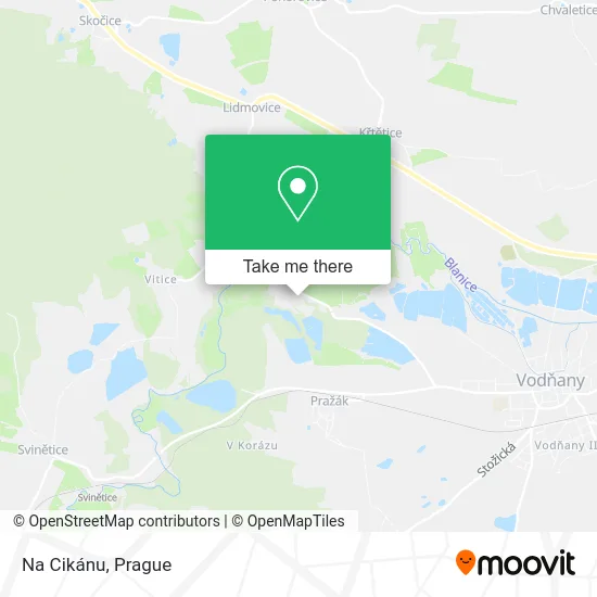 Карта Na Cikánu