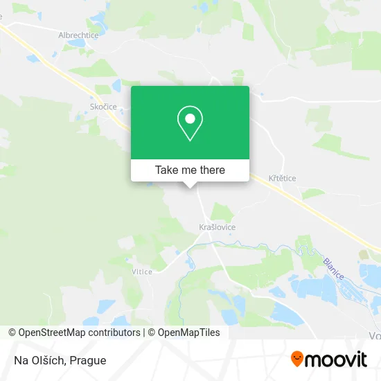 Карта Na Olších