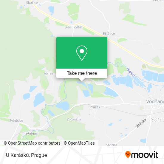 Карта U Karásků