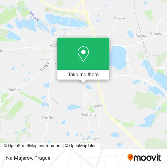 Карта Na Majerov