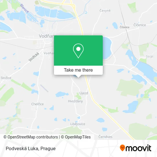 Карта Podveská Luka