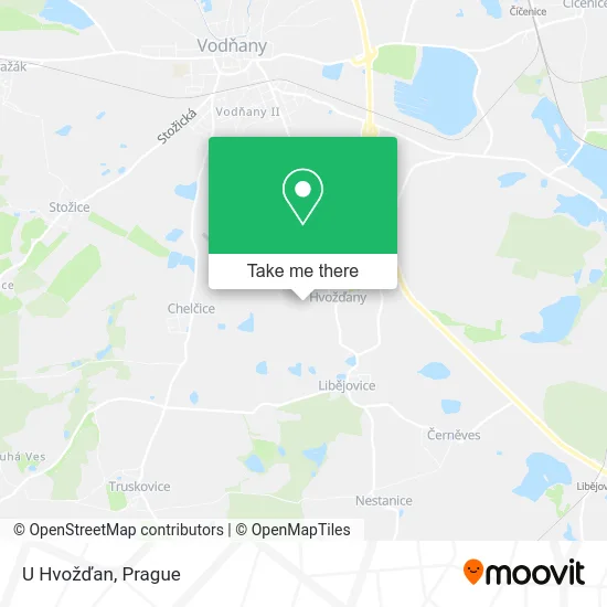 Карта U Hvožďan