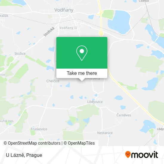 Карта U Lázně