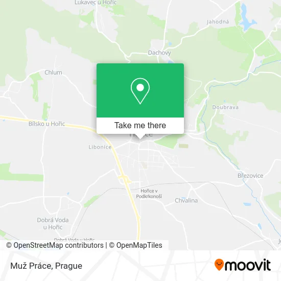 Карта Muž Práce