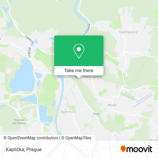 Карта Kaplička