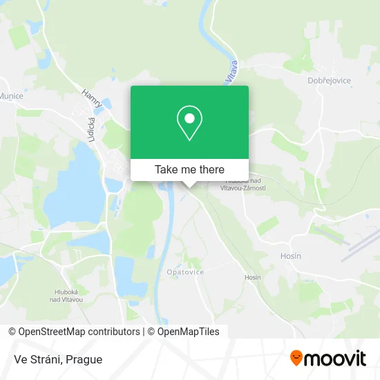 Карта Ve Stráni