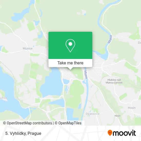 Карта 5. Vyhlídky