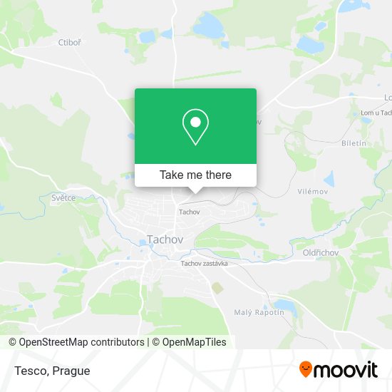 Tesco map