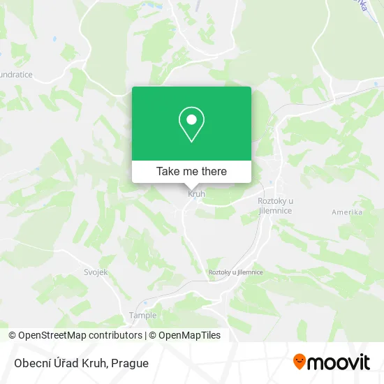 Карта Obecní Úřad Kruh