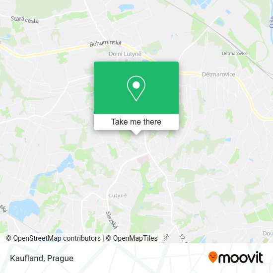 Kaufland map