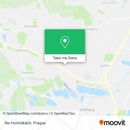 Карта Na Homolkách
