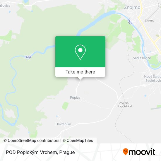 POD Popickým Vrchem map