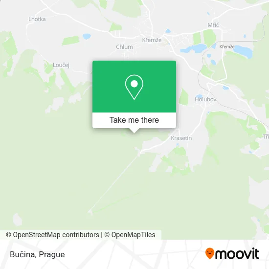 Карта Bučina