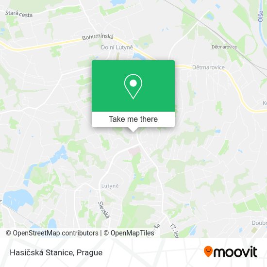 Hasičská Stanice map
