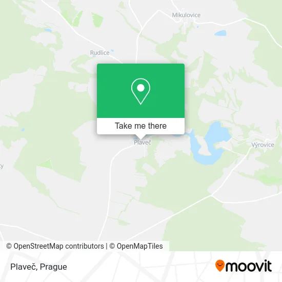 Карта Plaveč