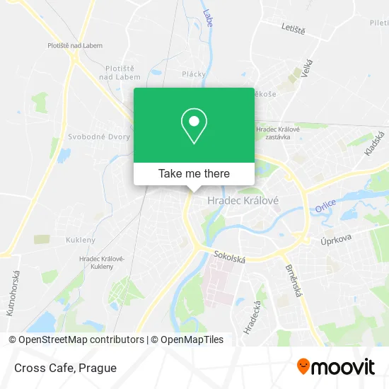 Карта Cross Cafe