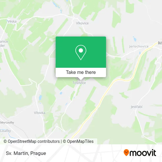 Карта Sv. Martin