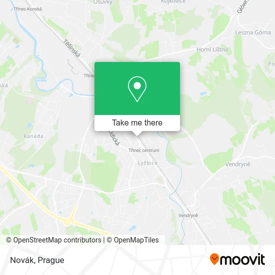 Карта Novák