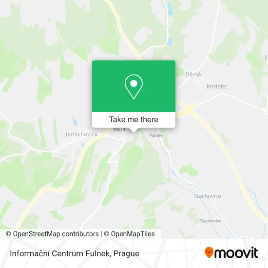 Карта Informační Centrum Fulnek